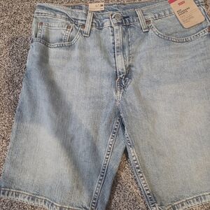 Levi's Men's Light Blue Jean Shorts